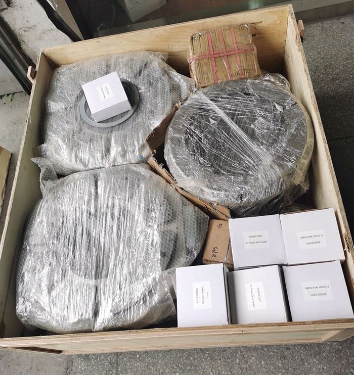 Bus parts stator and rotor packing picture