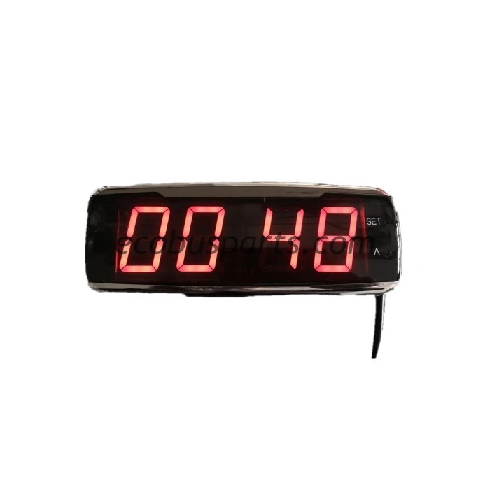 Petite horloge numérique dirigée pour l’autobus